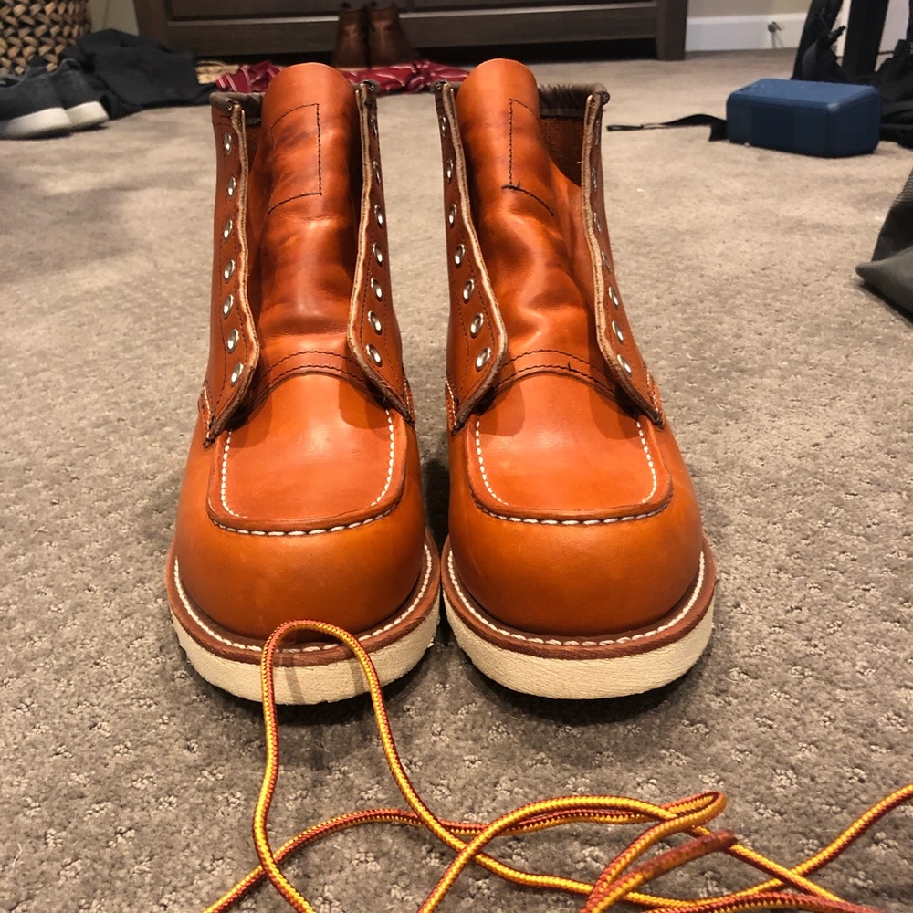 Red Wing 875 Moc Toe Oro Legacy 9.5 D
